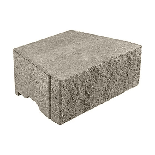Western Interlock Gradino Straight Face Wall Block 15.98 in. x